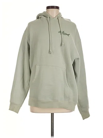 Pre-owned Assorted Brands Pullover Hoodie In Green