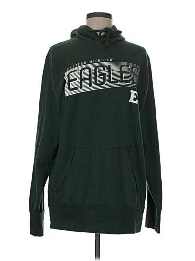Pre-owned Assorted Brands Pullover Hoodie In Green
