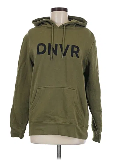 Pre-owned Assorted Brands Pullover Hoodie In Green