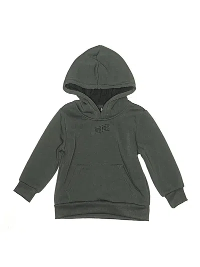 Pre-owned Assorted Brands Kids' Pullover Hoodie In Green