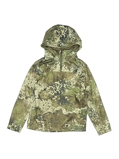Pre-owned Assorted Brands Kids' Pullover Hoodie In Green