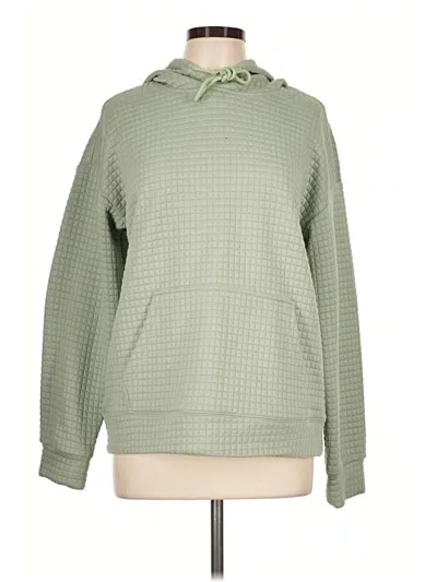 Pre-owned Assorted Brands Pullover Hoodie In Green