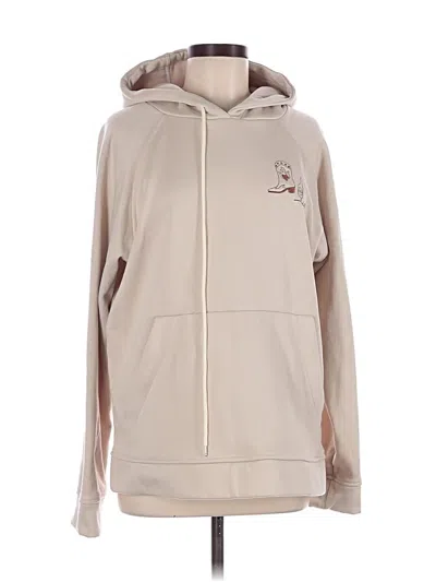 Pre-owned Assorted Brands Pullover Hoodie In Ivory