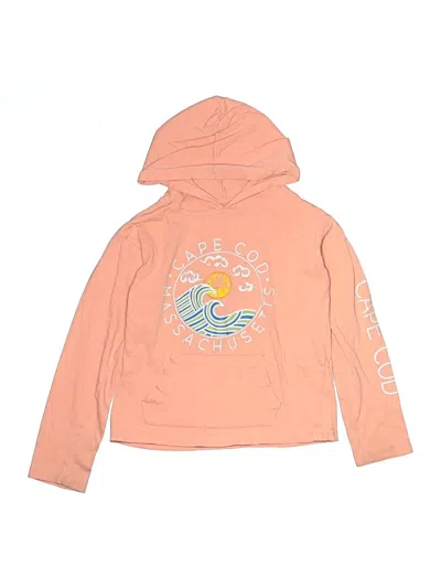 Pre-owned Assorted Brands Kids' Pullover Hoodie In Orange