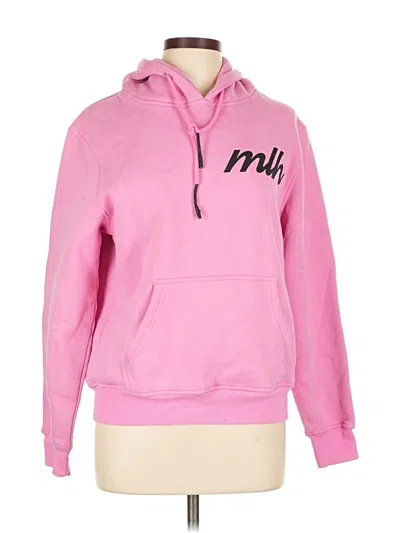 Pre-owned Assorted Brands Pullover Hoodie In Pink