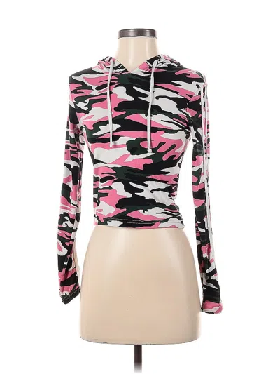 Pre-owned Assorted Brands Kids' Pullover Hoodie In Pink