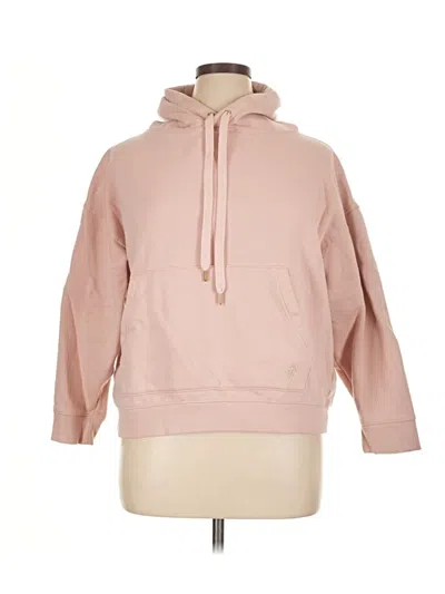 Pre-owned Assorted Brands Pullover Hoodie In Pink