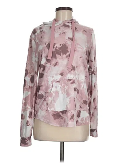Pre-owned Assorted Brands Pullover Hoodie In Pink