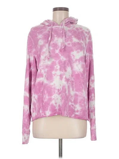 Pre-owned Assorted Brands Pullover Hoodie In Pink
