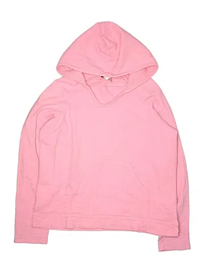 Pre-owned Assorted Brands Kids' Pullover Hoodie In Pink