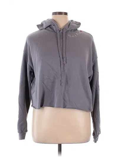 Pre-owned Assorted Brands Pullover Hoodie In Purple