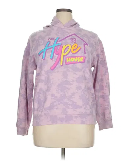 Pre-owned Assorted Brands Pullover Hoodie In Purple