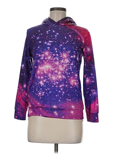 Pre-owned Assorted Brands Pullover Hoodie In Purple