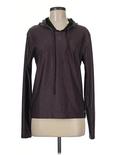 Pre-owned Assorted Brands Pullover Hoodie In Purple