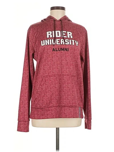 Pre-owned Assorted Brands Pullover Hoodie In Red
