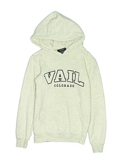 Pre-owned Assorted Brands Kids' Pullover Hoodie In Silver