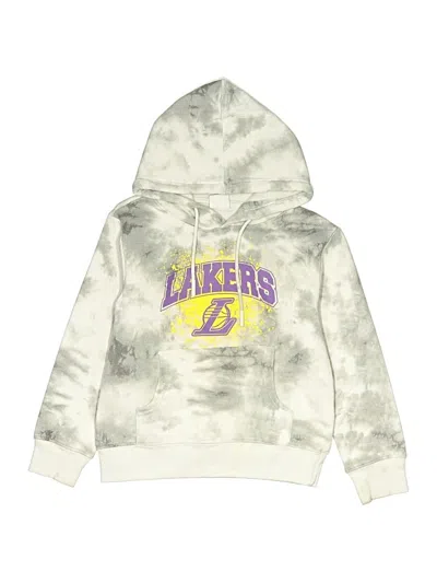 Pre-owned Assorted Brands Kids' Pullover Hoodie In Silver