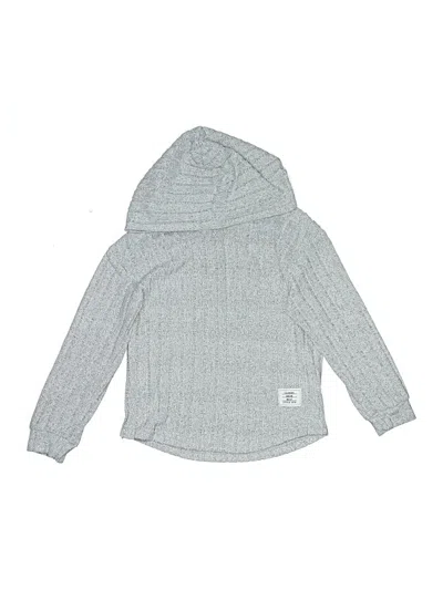 Pre-owned Assorted Brands Kids' Pullover Hoodie In Silver