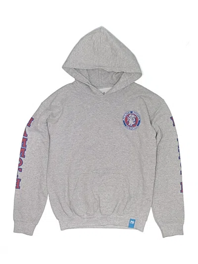 Pre-owned Assorted Brands Kids' Pullover Hoodie In Silver