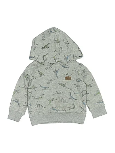 Pre-owned Assorted Brands Babies' Pullover Hoodie In Silver