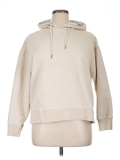 Pre-owned Assorted Brands Pullover Hoodie In Tan