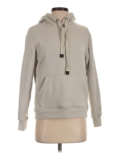 Pre-owned Assorted Brands Pullover Hoodie In Tan