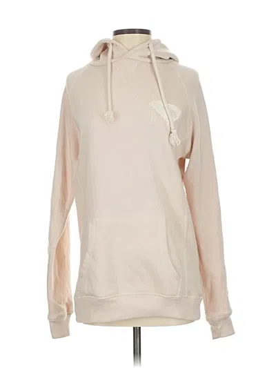 Pre-owned Assorted Brands Pullover Hoodie In Tan