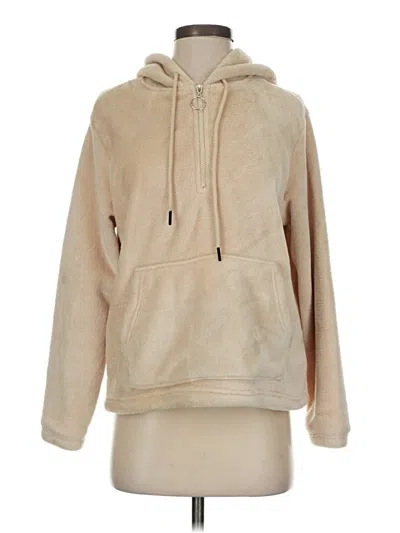 Pre-owned Assorted Brands Pullover Hoodie In Tan