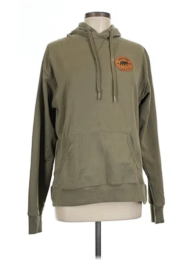 Pre-owned Assorted Brands Pullover Hoodie In Tan
