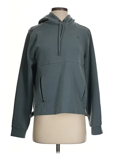 Pre-owned Assorted Brands Pullover Hoodie In Teal