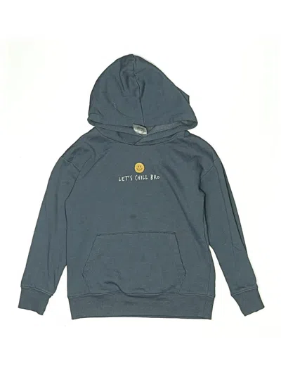 Pre-owned Assorted Brands Kids' Pullover Hoodie In Teal