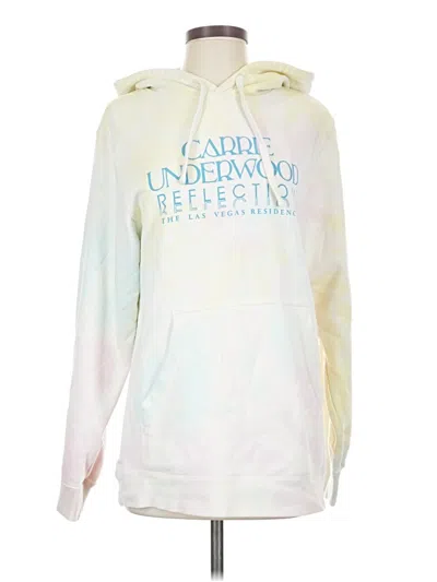 Pre-owned Assorted Brands Pullover Hoodie In White