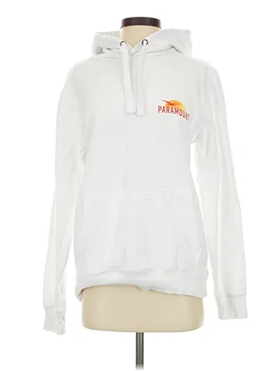 Pre-owned Assorted Brands Pullover Hoodie In White