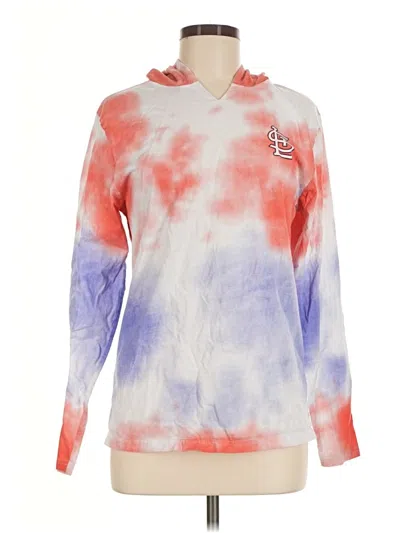 Pre-owned Assorted Brands Pullover Hoodie In White