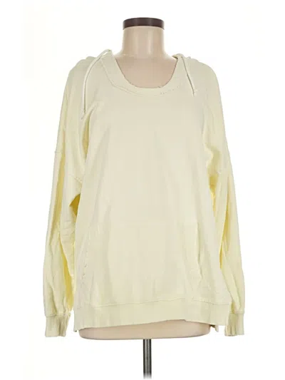 Pre-owned Assorted Brands Pullover Hoodie In Yellow