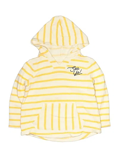 Pre-owned Assorted Brands Kids' Pullover Hoodie In Yellow