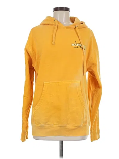 Pre-owned Assorted Brands Pullover Hoodie In Yellow
