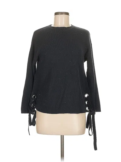 Pre-owned Assorted Brands Pullover Sweater In Black