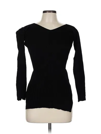 Pre-owned Assorted Brands Pullover Sweater In Black