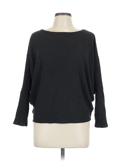 Pre-owned Assorted Brands Pullover Sweater In Black