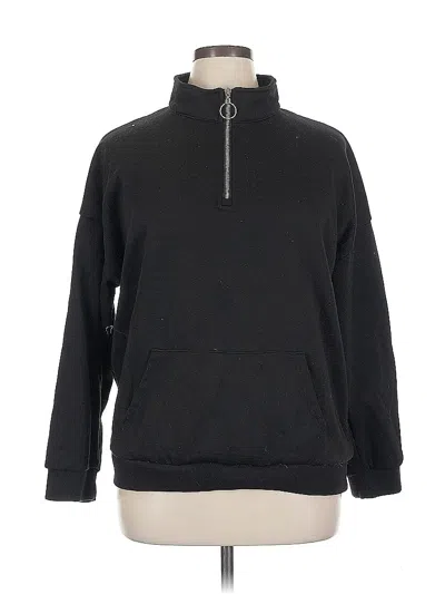 Pre-owned Assorted Brands Pullover Sweater In Black