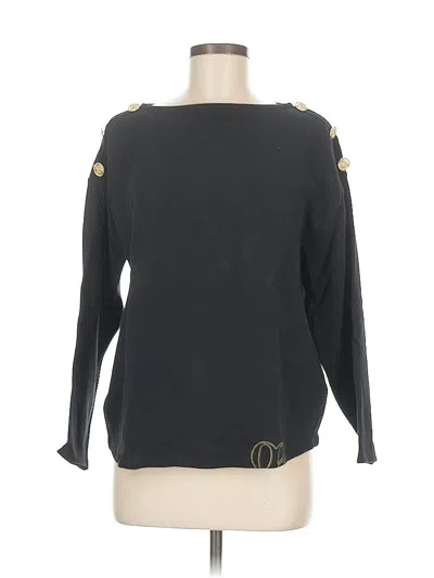 Pre-owned Assorted Brands Pullover Sweater In Black