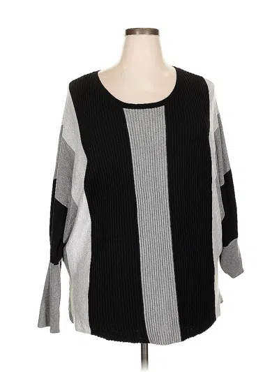 Pre-owned Assorted Brands Pullover Sweater In Black