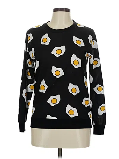 Pre-owned Assorted Brands Pullover Sweater In Black