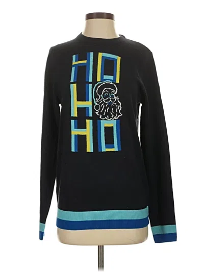 Pre-owned Assorted Brands Pullover Sweater In Black