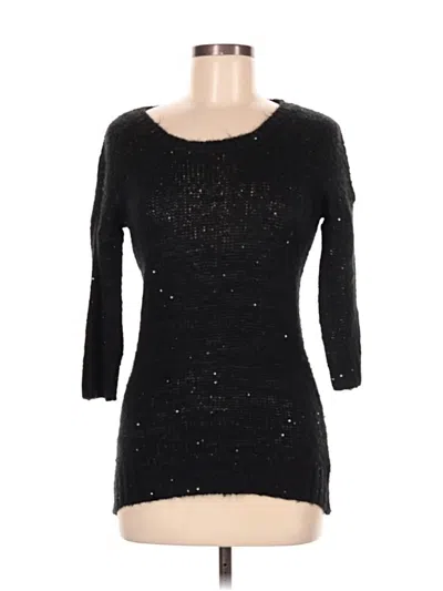 Pre-owned Assorted Brands Pullover Sweater In Black