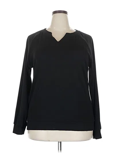 Pre-owned Assorted Brands Pullover Sweater In Black