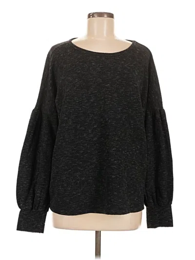 Pre-owned Assorted Brands Pullover Sweater In Black
