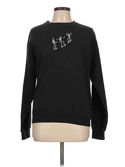 Pre-owned Assorted Brands Pullover Sweater In Black
