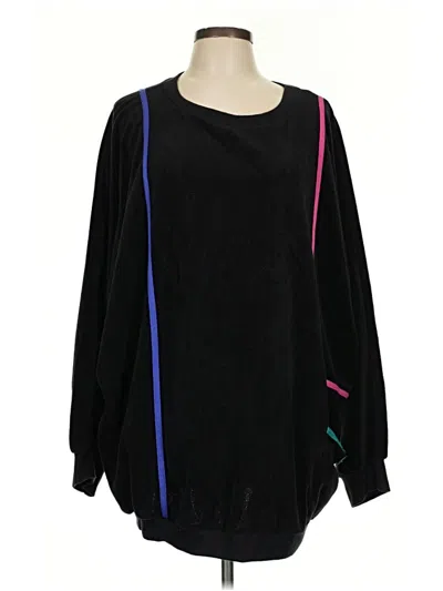 Pre-owned Assorted Brands Pullover Sweater In Black